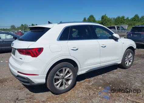 2024 Audi Q3 Premium Plus 45 Tfsi S Line Quattro Tiptronic z USA, uszkodzony, nr VIN WA1EECF33R1207350